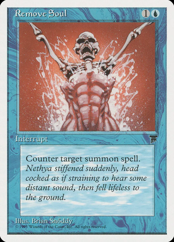 1995 Chronicles Remove Soul common #25 common card image