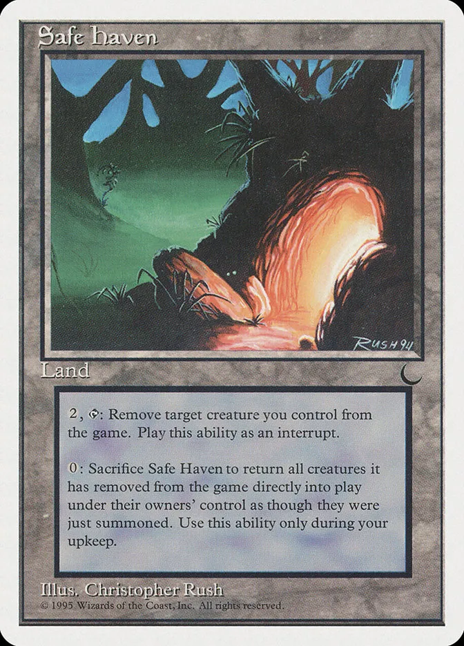 1995 Chronicles Safe Haven rare #113 rare card image