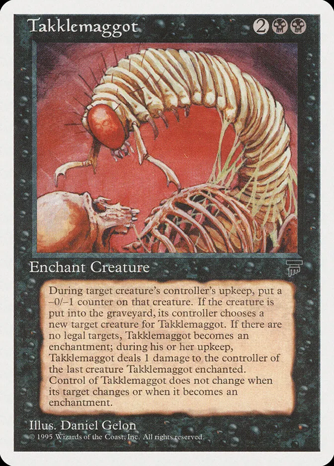 1995 Chronicles Takklemaggot uncommon #37 uncommon card image