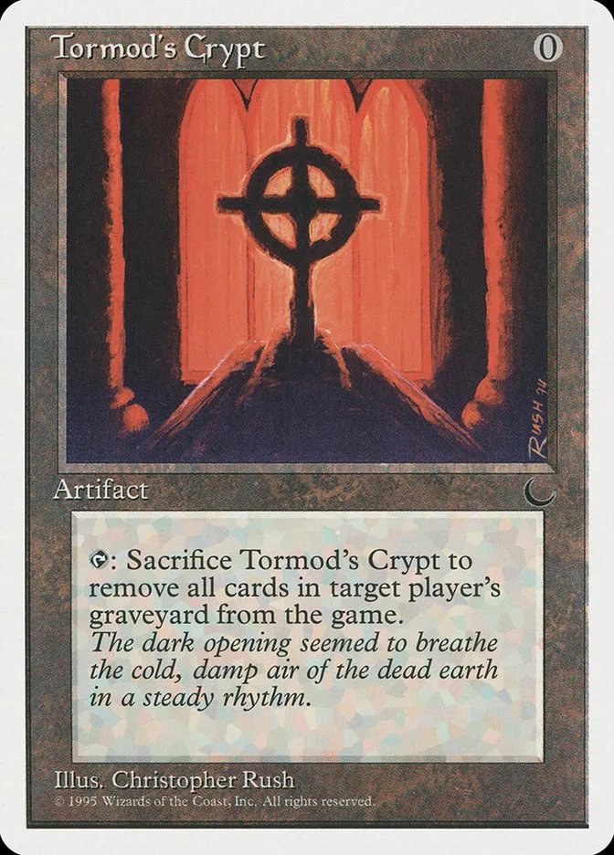 1995 Chronicles Tormod's Crypt common #109 common card image