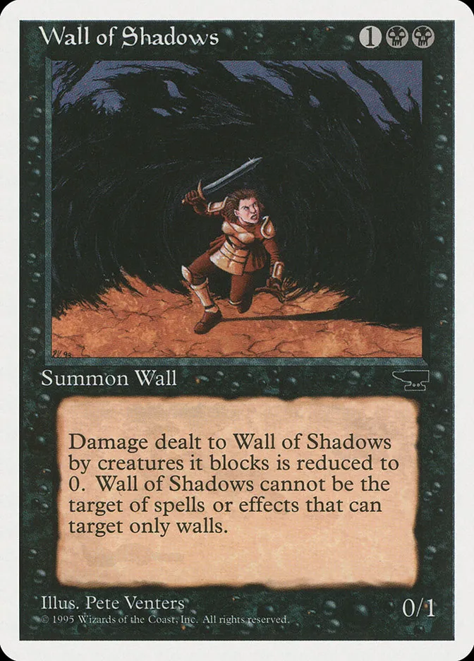 1995 Chronicles Wall of Shadows #41 common card image
