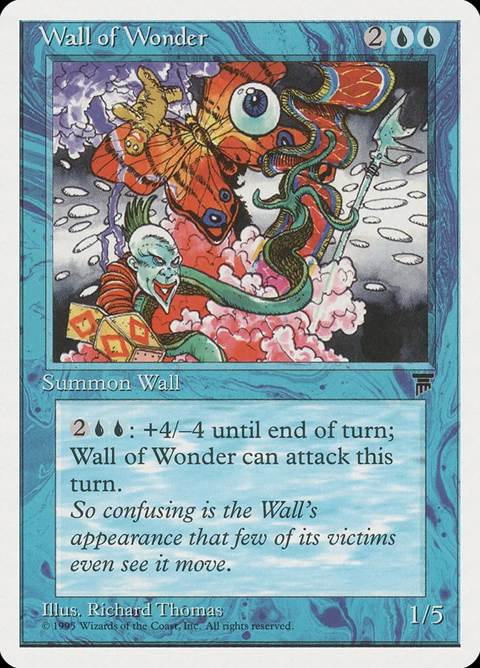 1995 Chronicles Wall of Wonder uncommon #28 uncommon card image