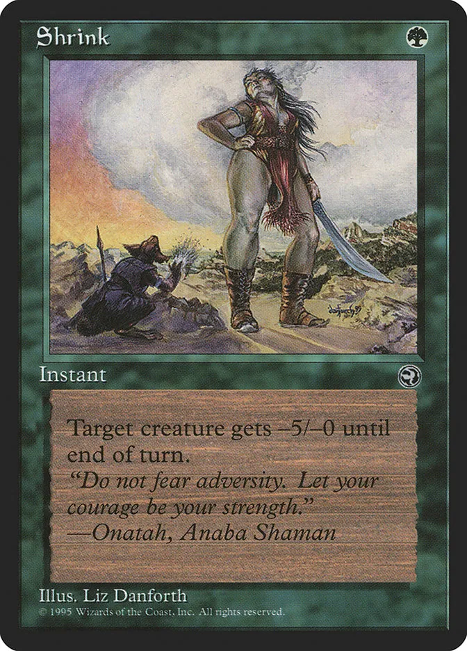1995 Homelands Shrink common #97b common card image