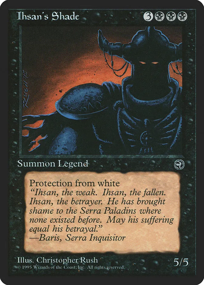 1995 Homelands Ihsan's Shade uncommon #53 uncommon card image