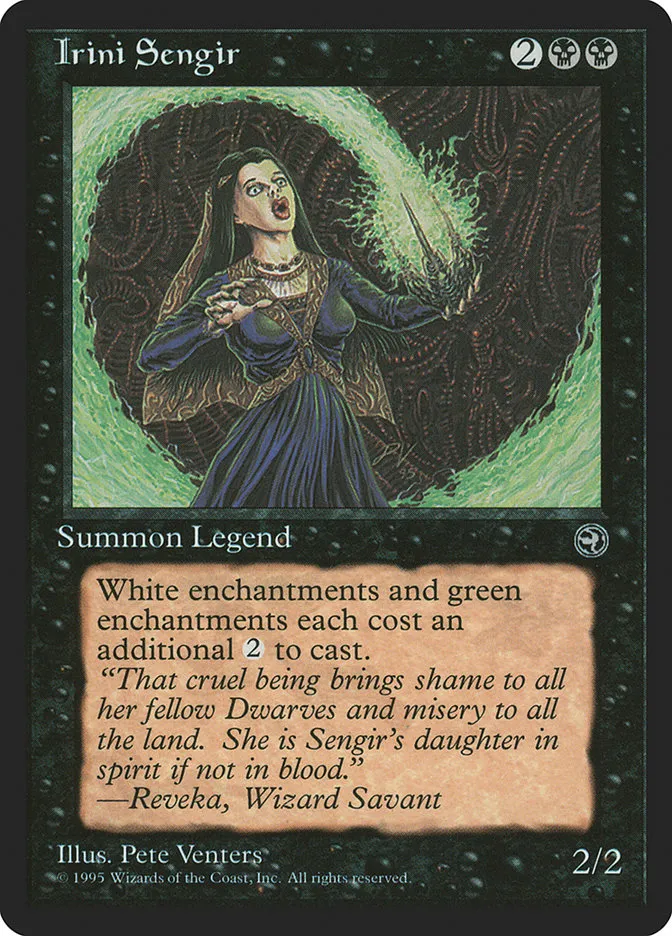 1995 Homelands Irini Sengir uncommon #54 uncommon card image