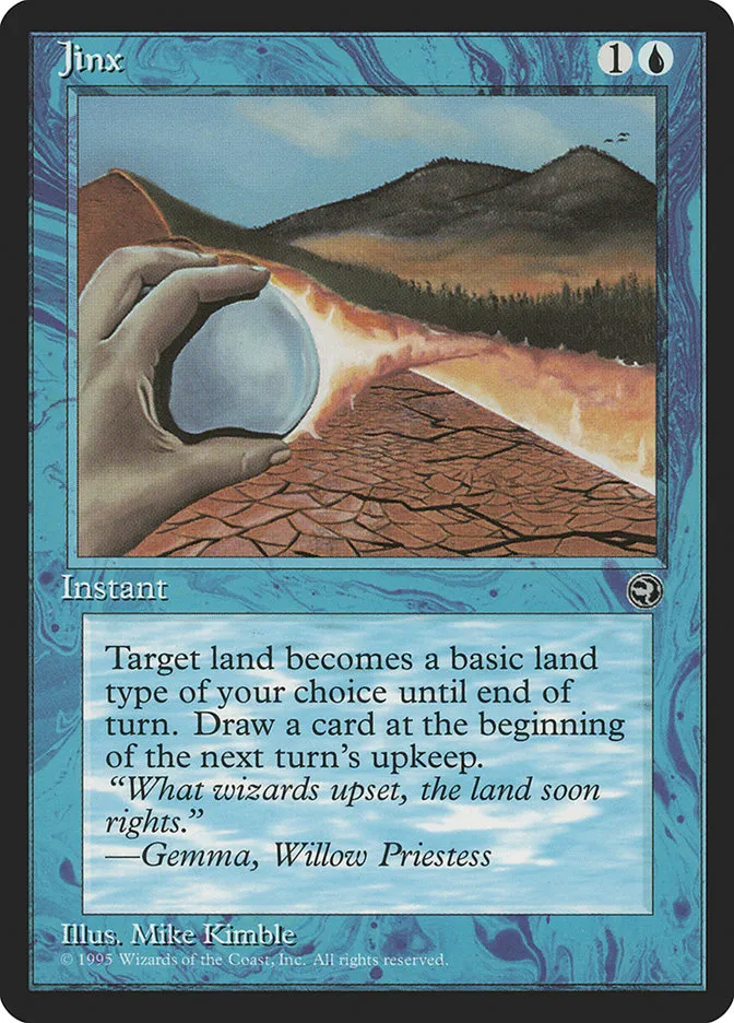 1995 Homelands Jinx common #29 common card image