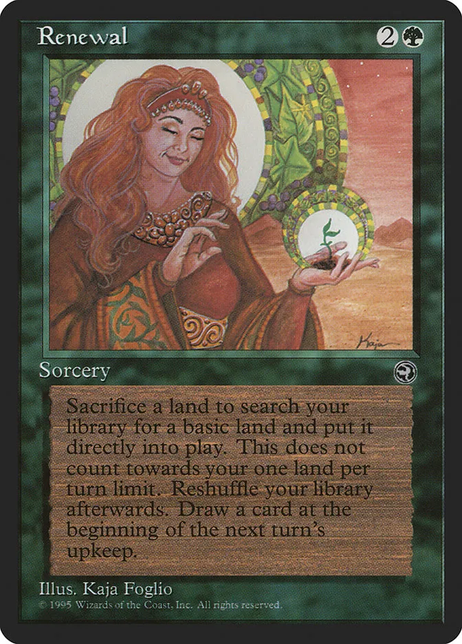 1995 Homelands Renewal common #93 common card image