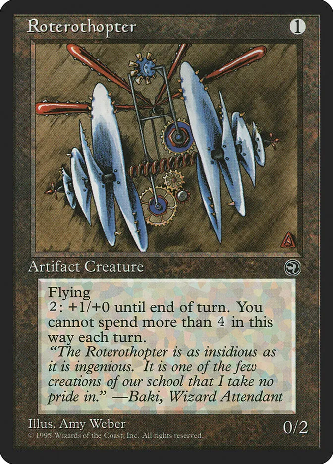 1995 Homelands Roterothopter common #109 common card image