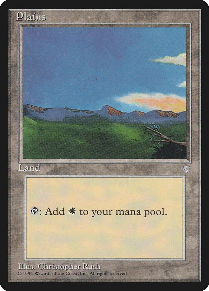1995 Ice Age Plains common #366 common card image