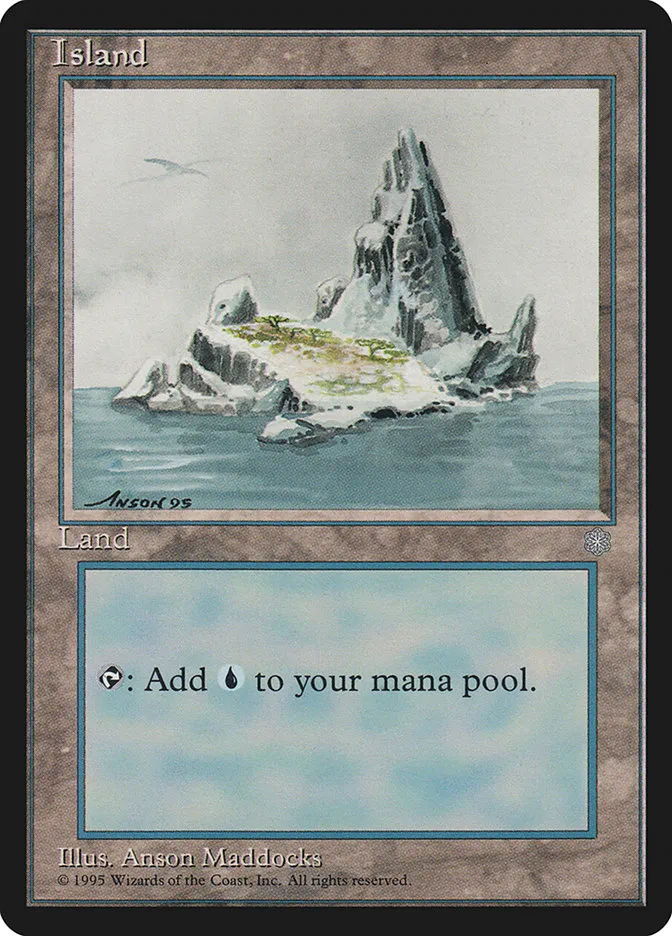 1995 Ice Age Island common #369 common card image