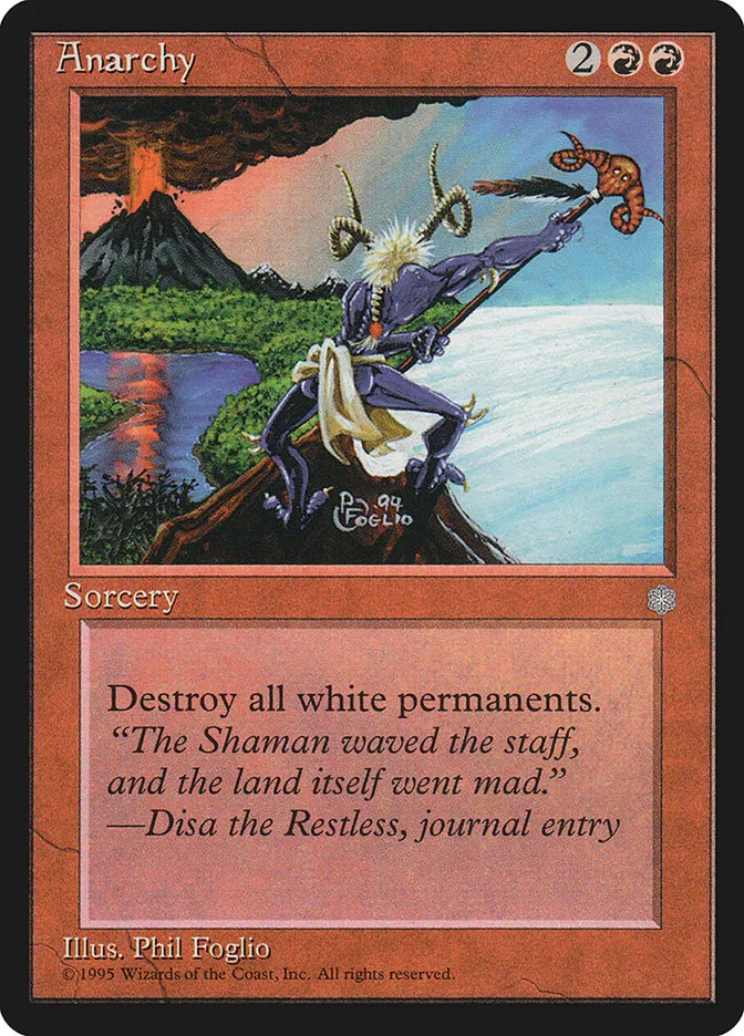 1995 Ice Age Anarchy #170 uncommon card image