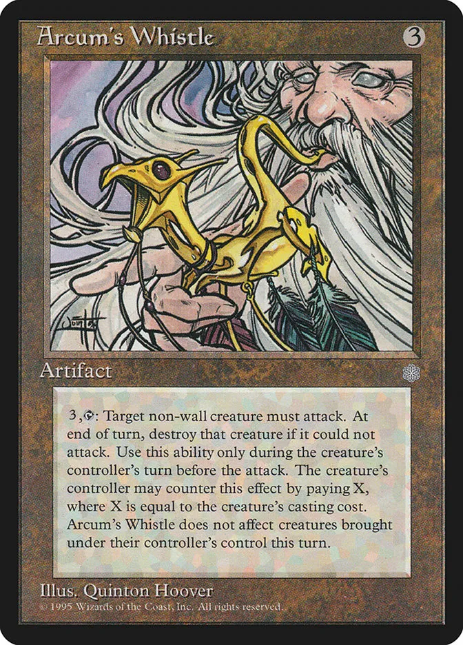 1995 Ice Age Arcum's Whistle uncommon #311 uncommon card image