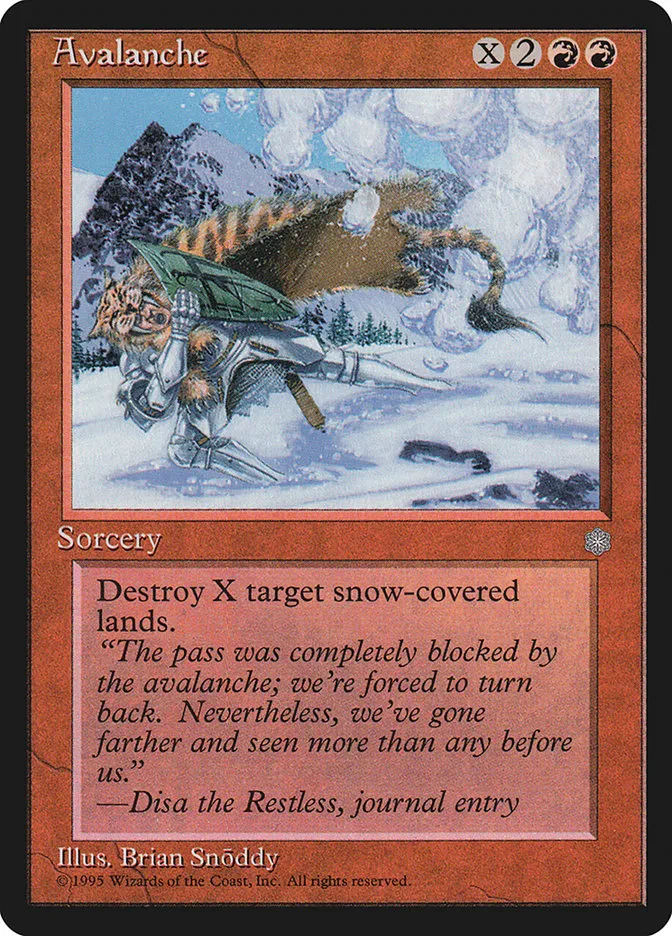 1995 Ice Age Avalanche uncommon #171 uncommon card image