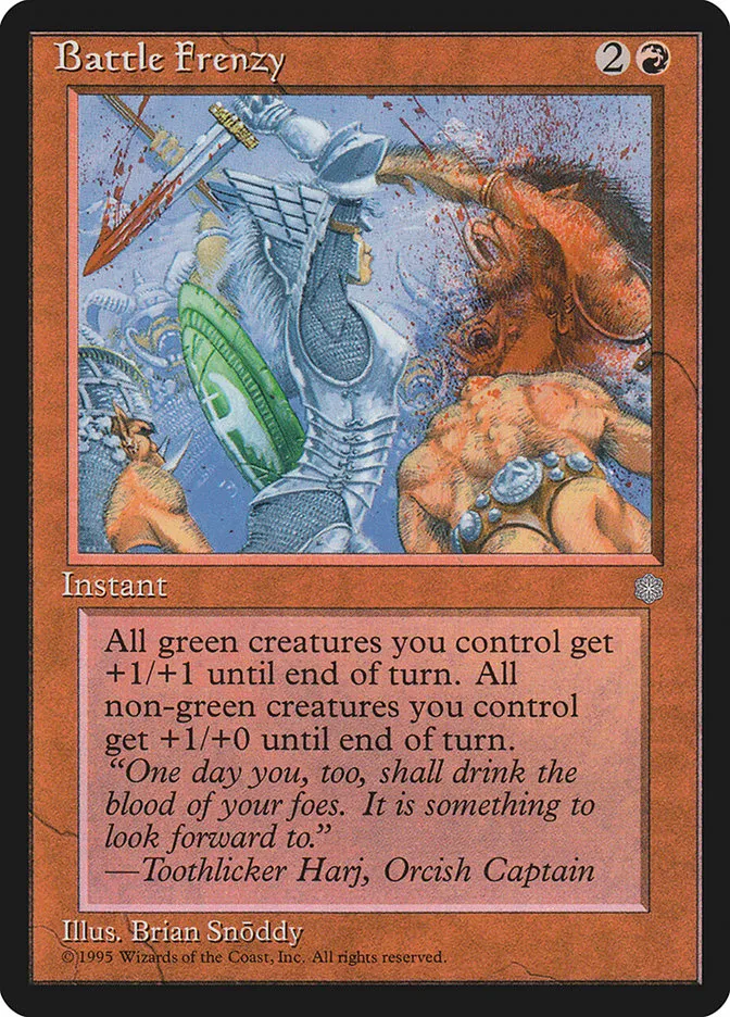 1995 Ice Age Battle Frenzy common #175 common card image