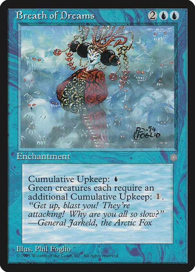 1995 Ice Age Breath of Dreams uncommon #62 uncommon card image