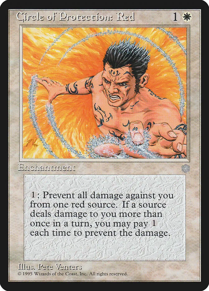 1995 Ice Age Circle of Protection: Red #15 common card image