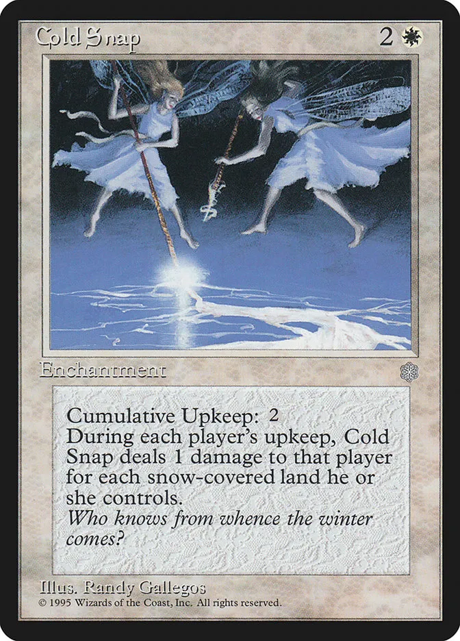 1995 Ice Age Cold Snap uncommon #17 uncommon card image
