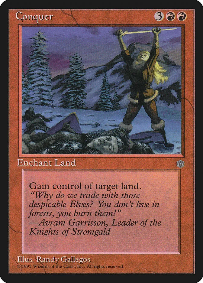 1995 Ice Age Conquer uncommon #180 uncommon card image