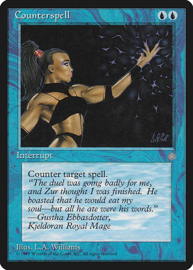 1995 Ice Age Counterspell common #64 common card image