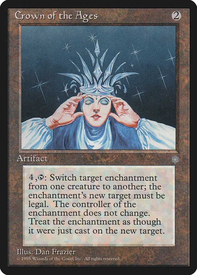 1995 Ice Age Crown of the Ages #315 rare card image