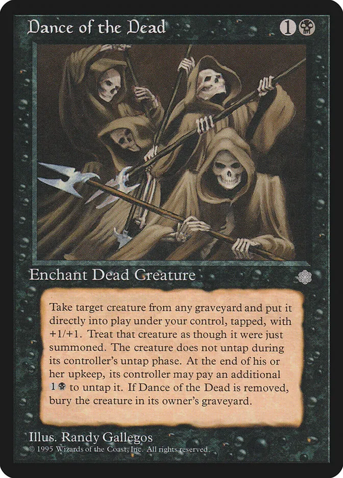1995 Ice Age Dance of the Dead uncommon #118 uncommon card image