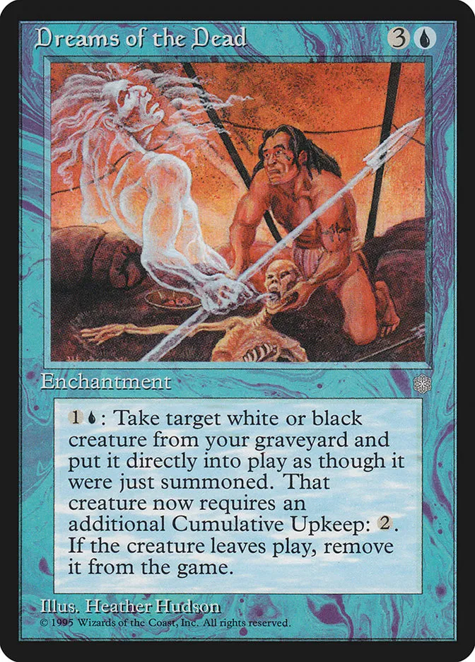 1995 Ice Age Dreams of the Dead uncommon #66 uncommon card image