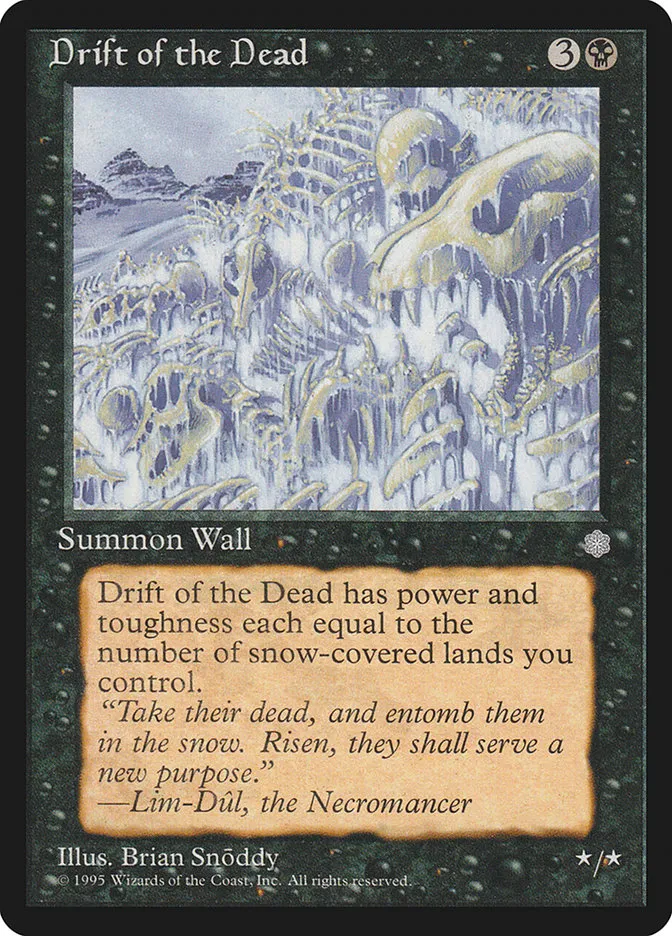 1995 Ice Age Drift of the Dead uncommon #123 uncommon card image