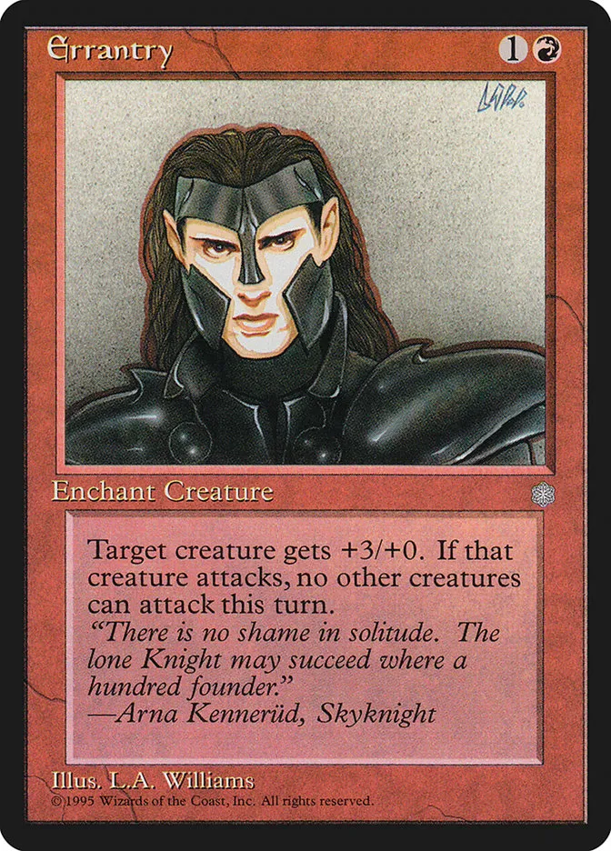 1995 Ice Age Errantry common #183 common card image