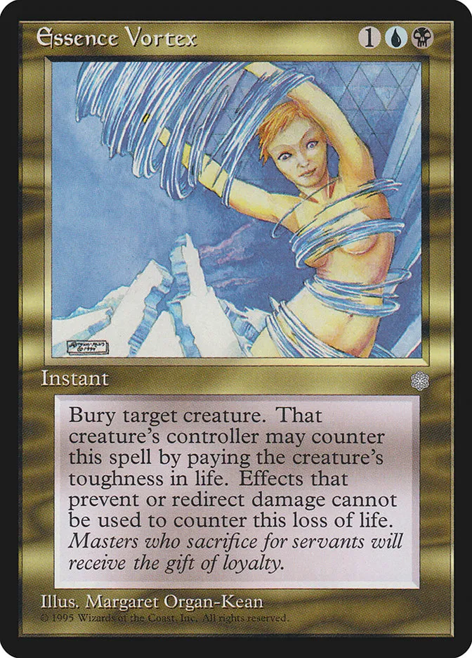 1995 Ice Age Essence Vortex uncommon #287 uncommon card image