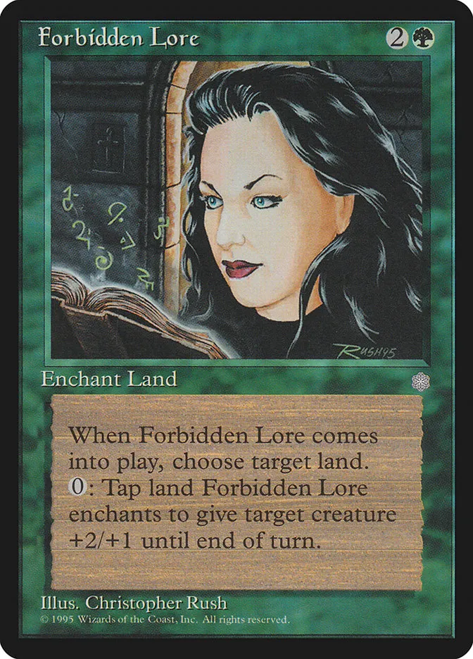 1995 Ice Age Forbidden Lore rare #236 rare card image