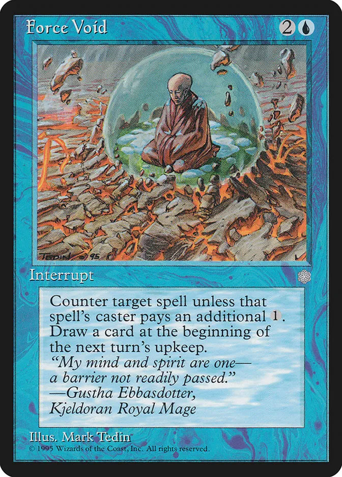 1995 Ice Age Force Void uncommon #70 uncommon card image