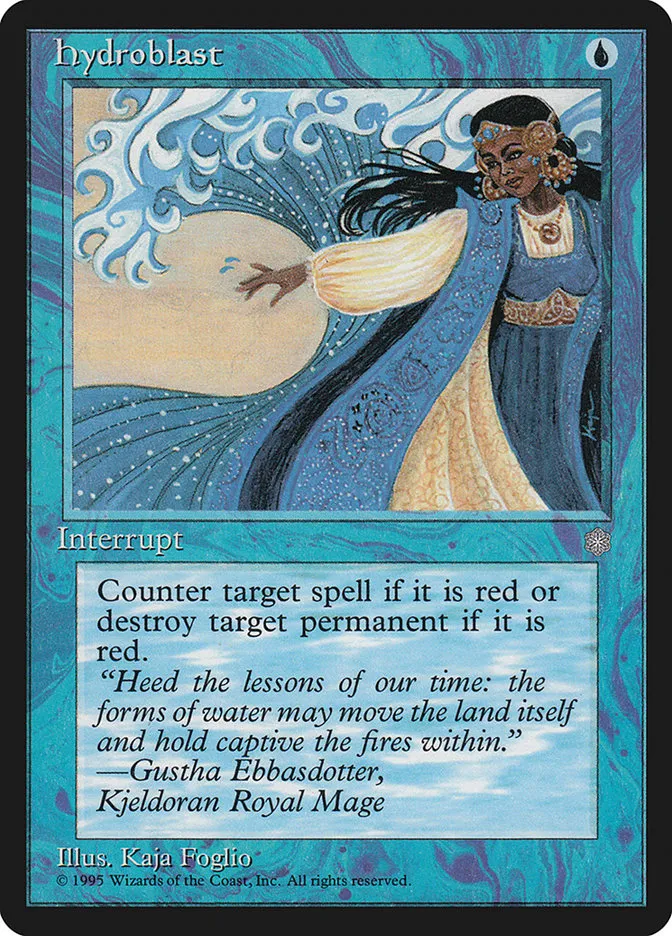 1995 Ice Age Hydroblast common #72 common card image