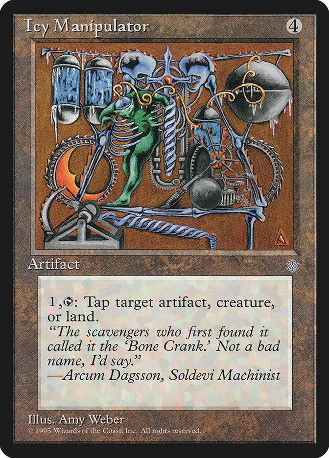 1995 Ice Age Icy Manipulator uncommon #322 uncommon card image