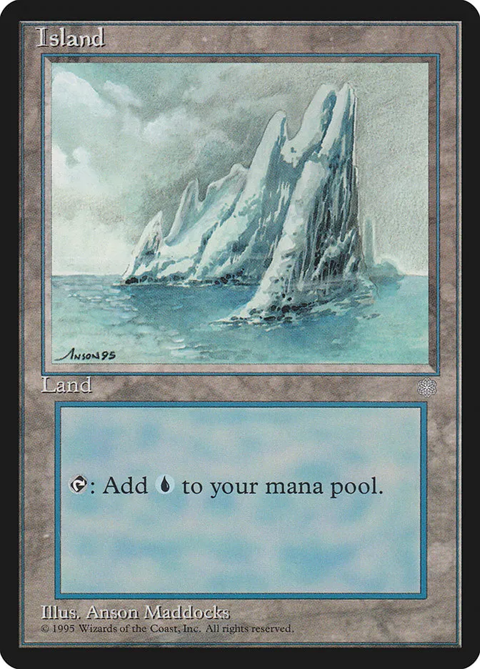 1995 Ice Age Island common #368 common card image