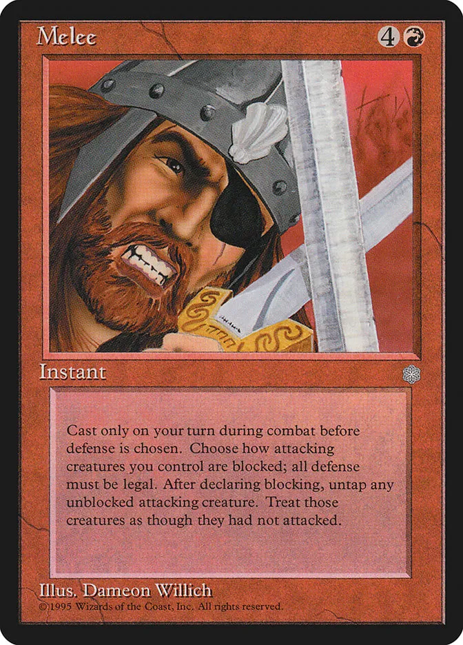 1995 Ice Age Melee uncommon #200 uncommon card image