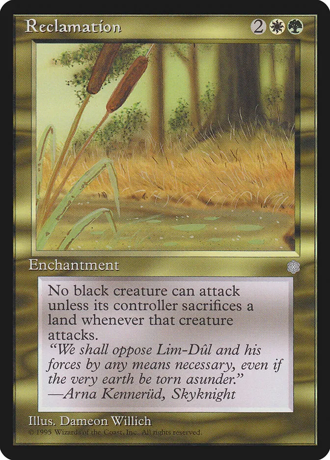 1995 Ice Age Reclamation #300 rare card image