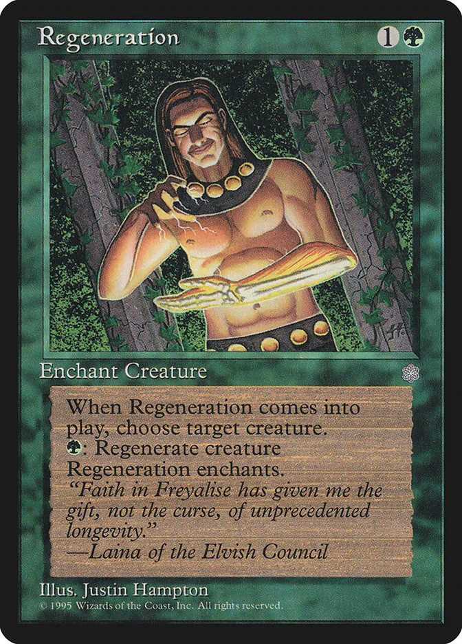 1995 Ice Age Regeneration common #259 common card image