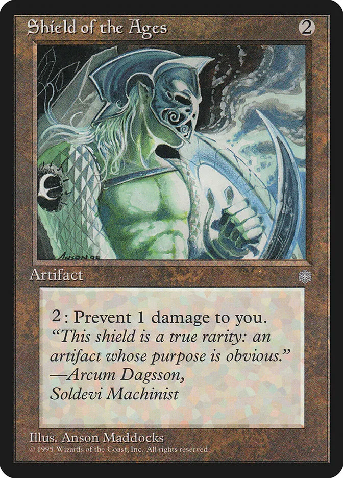 1995 Ice Age Shield of the Ages #335 uncommon card image