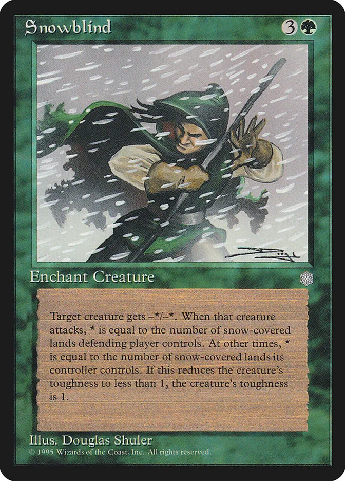 1995 Ice Age Snowblind rare #264 rare card image