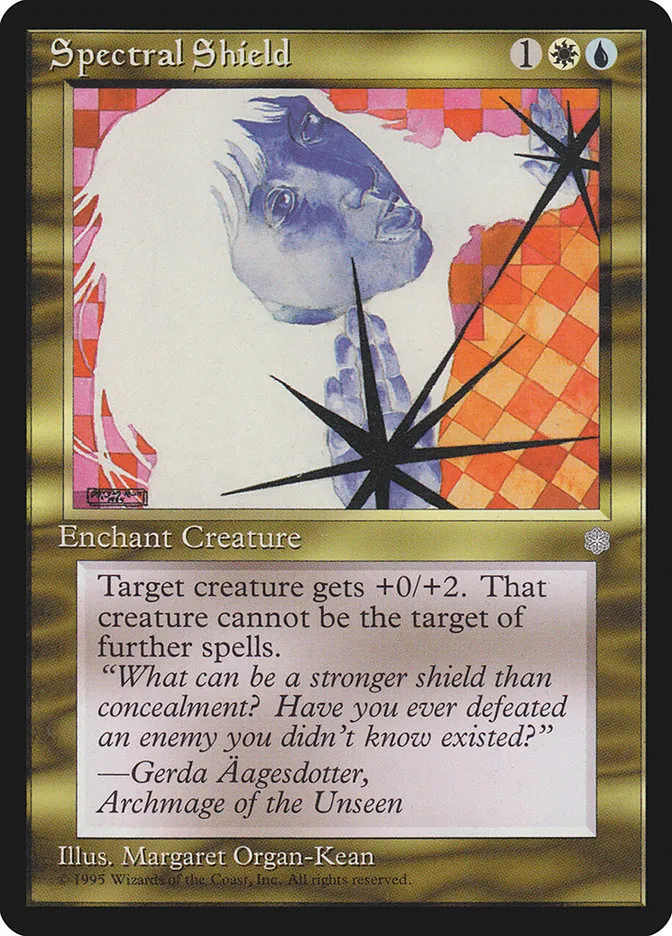 1995 Ice Age Spectral Shield uncommon #302 uncommon card image