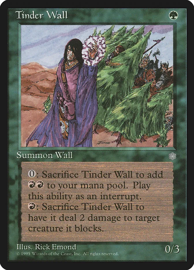 1995 Ice Age Tinder Wall common #270 common card image