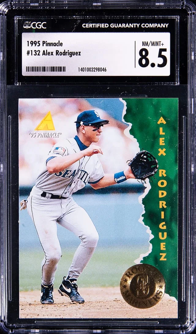 1995 Pinnacle Alex Rodriguez Museum Collection #132 card image