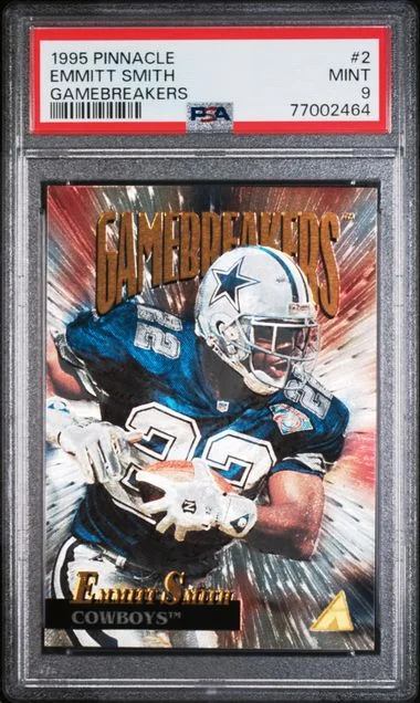 1995 Pinnacle Emmitt Smith Gamebreakers #2 card image