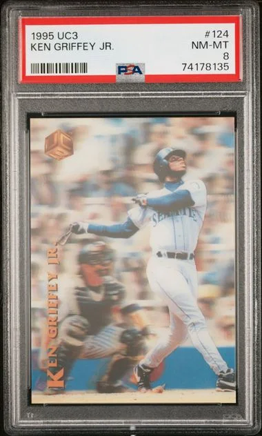 1995 Pinnacle Ken Griffey Jr. Sportflix/UC3 #124 card image