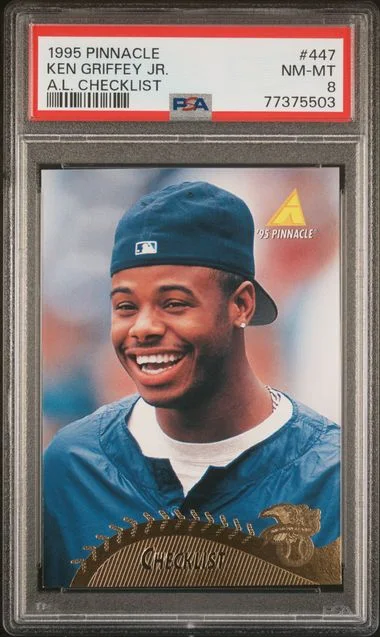 1995 Pinnacle Ken Griffey Jr. Museum Collection #447 card image