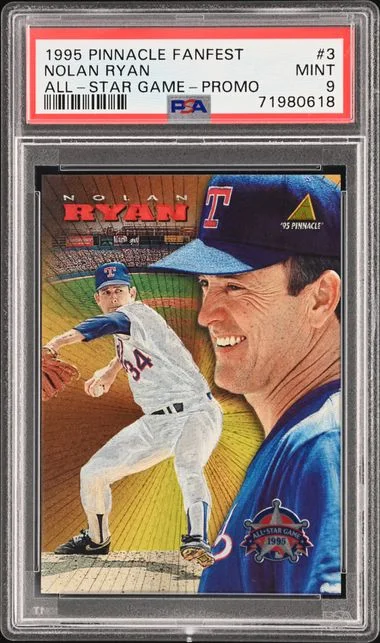 1995 Pinnacle Nolan Ryan Fanfest All-Star Game Promo #3 card image
