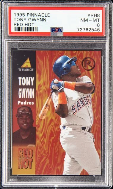 1995 Pinnacle Tony Gwynn Red Hot #RH8 card image