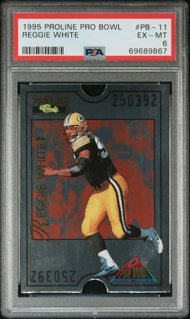 1995 Pro Line Pro Bowl Reggie #PB-11 card image