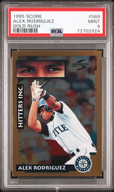 1995 Score Alex Rodriguez Gold Rush #569 card image
