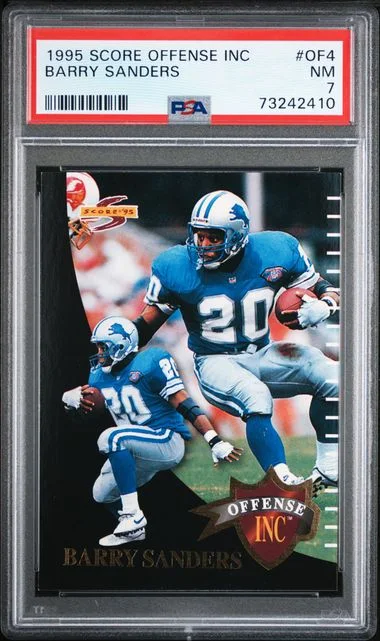 1995 Score Barry Sanders Offense Inc #OF4 card image